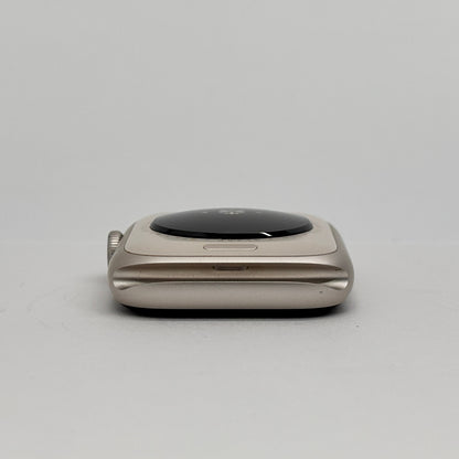 美品 Apple Watch SE 第3世代 GPSモデル 44ｍｍ MEP04J/A スターライトアルミ Nikeスポーツバンド M/L バッテリー最大容量100%  【C9027-60】