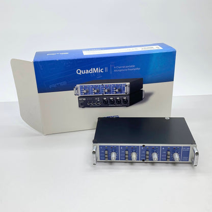 RME QuadMic II 4チャンネル モバイルマイクプリアンプ  【C3950-100】