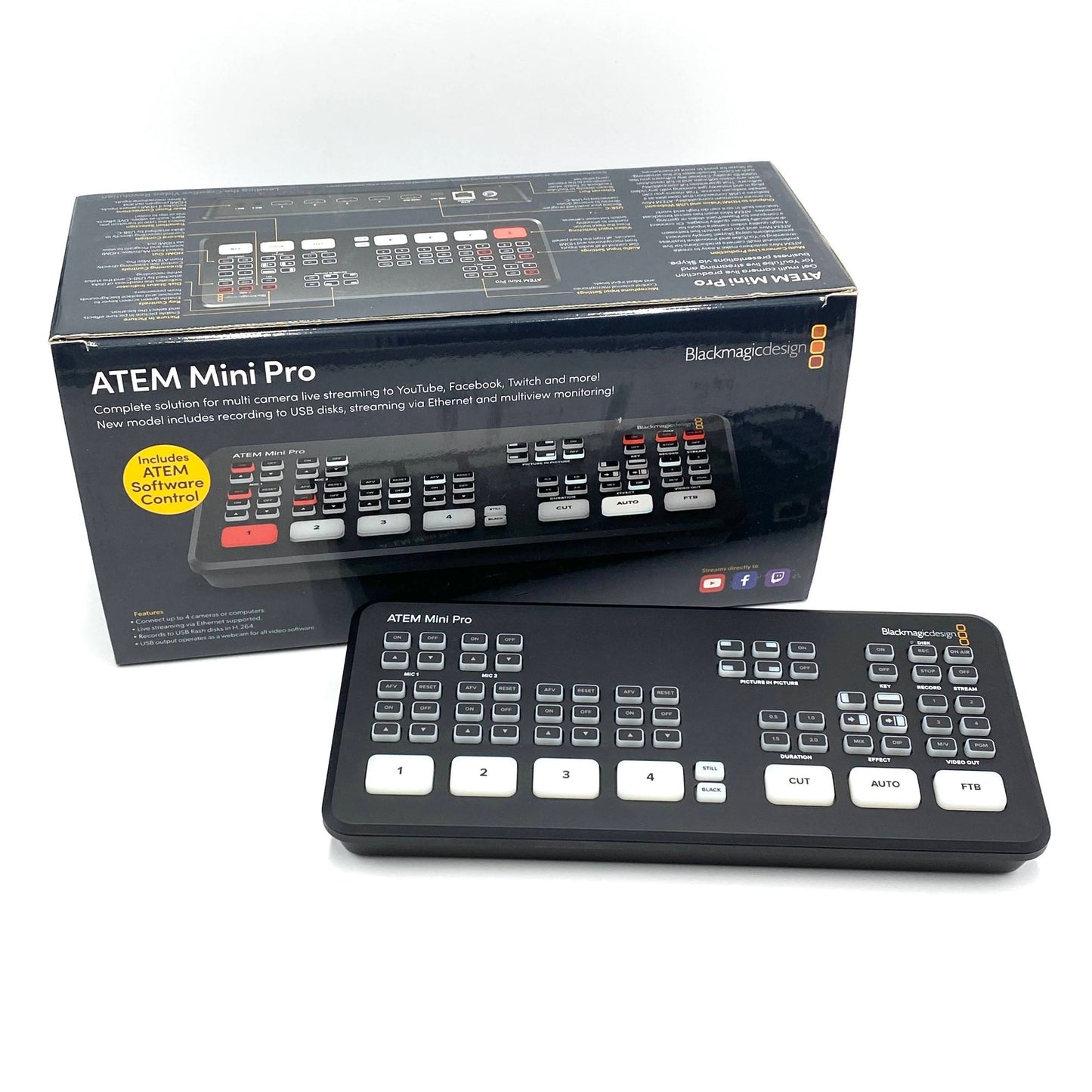 Blackmagic design ATEM Mini Pro  【C3968-80】