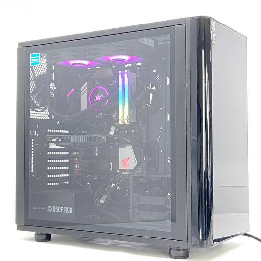 自作ゲーミングPC Ryzen5-3500 DDR4 16GB SSD500GB GTX1650 Windows11 Home DeepCool簡易水冷 【C6538-160】