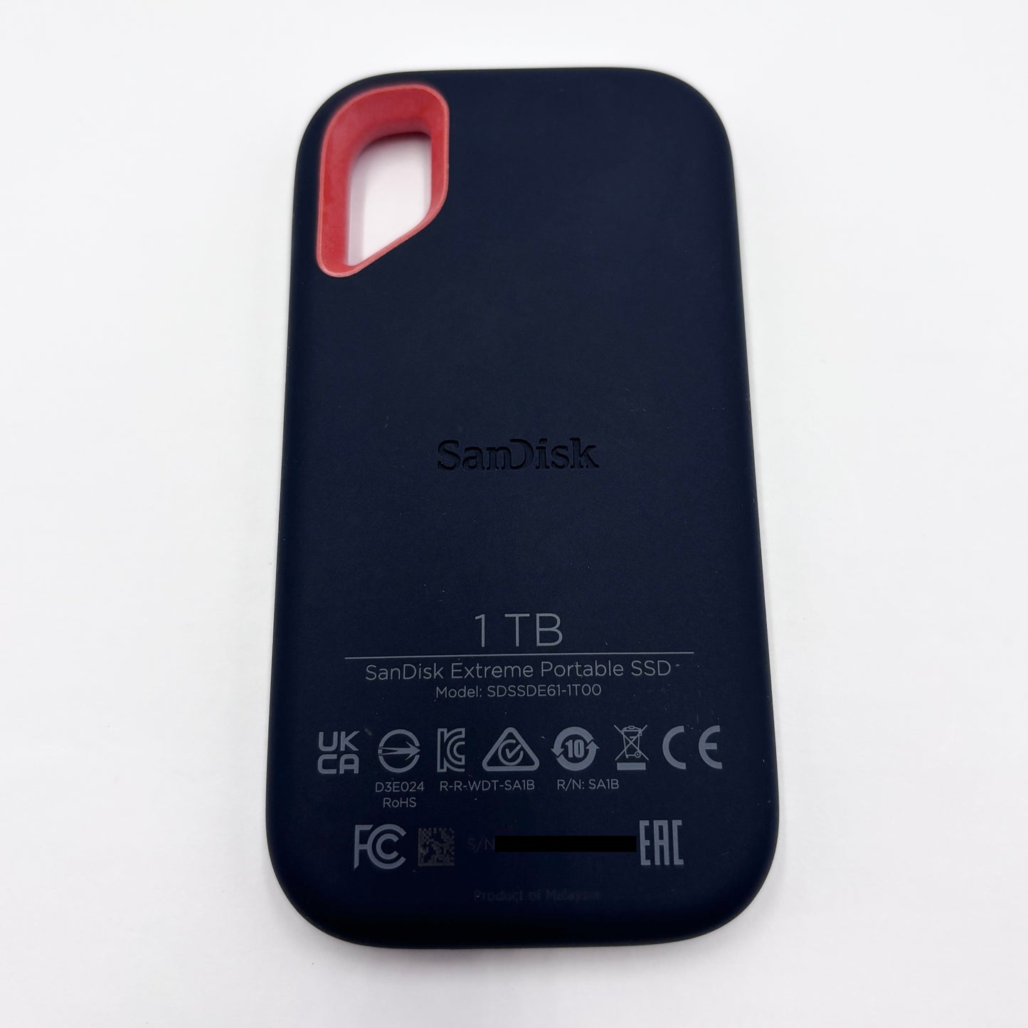 SanDisk Extreme Portable SSD SDSSDE61-1T00 ポータブル 外付け ストレージ1TB【C8141-N】
