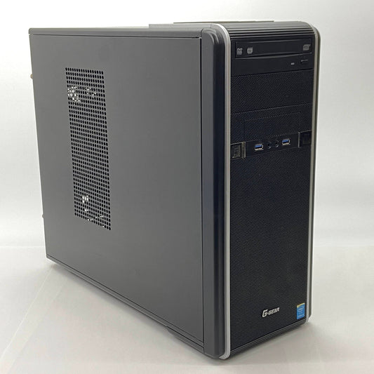 TSUKUMO eX.computer G-GEAR GA7J-C63/E ゲーミングデスクトップPC i5-4460 8GB SSD 128GB HDD 1TB GTX970 【C3839-140】