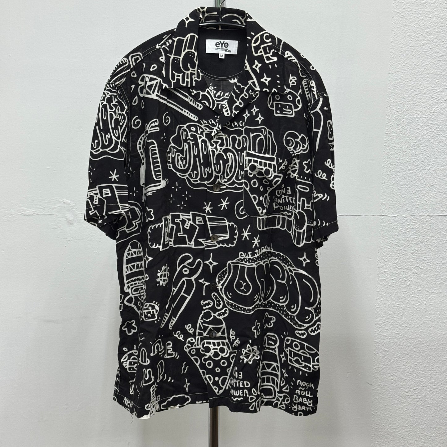 eYe JUNYA WATANABE MAN 半袖シャツ アロハシャツ Mサイズ 【C7836】