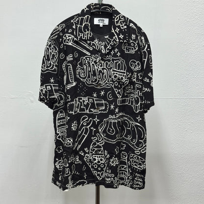 eYe JUNYA WATANABE MAN 半袖シャツ アロハシャツ Mサイズ 【C7836】
