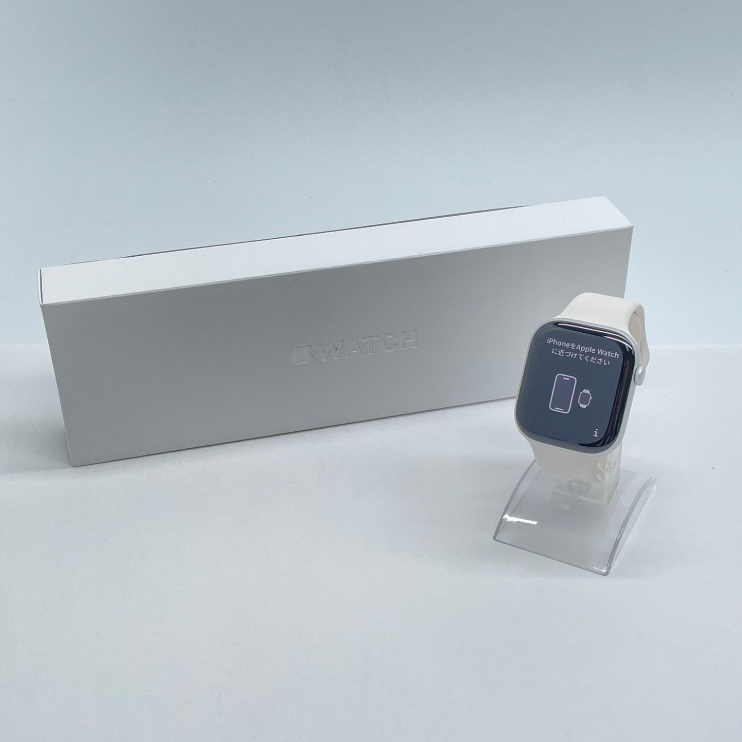 Apple Watch Series 11 46mm GPS シルバーアルミニウム MEWC4J/A バッテリー最大容量100% スポーツバンド【C7012-60】