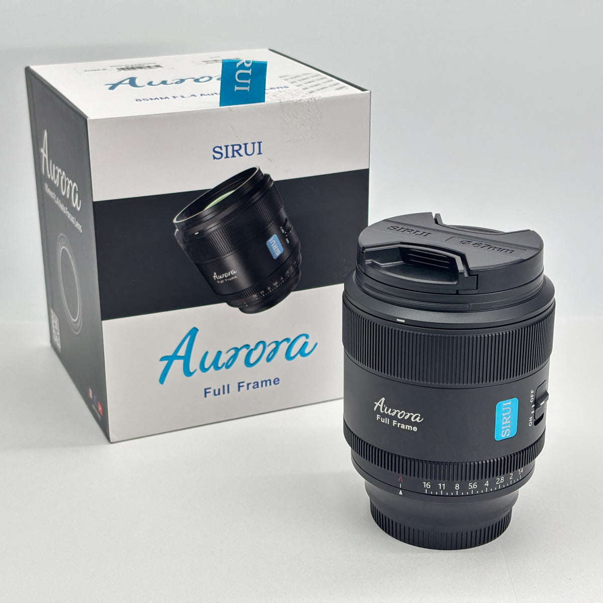 美品 SIRUI AURORA 85mm F1.4 フルサイズオートフォーカスレンズ AU85-E ソニーEマウント【C8800-60】