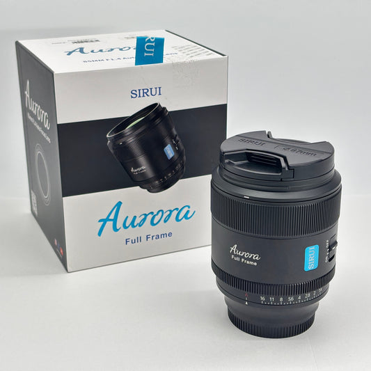 美品 SIRUI AURORA 85mm F1.4 フルサイズオートフォーカスレンズ AU85-E ソニーEマウント【C8800-60】