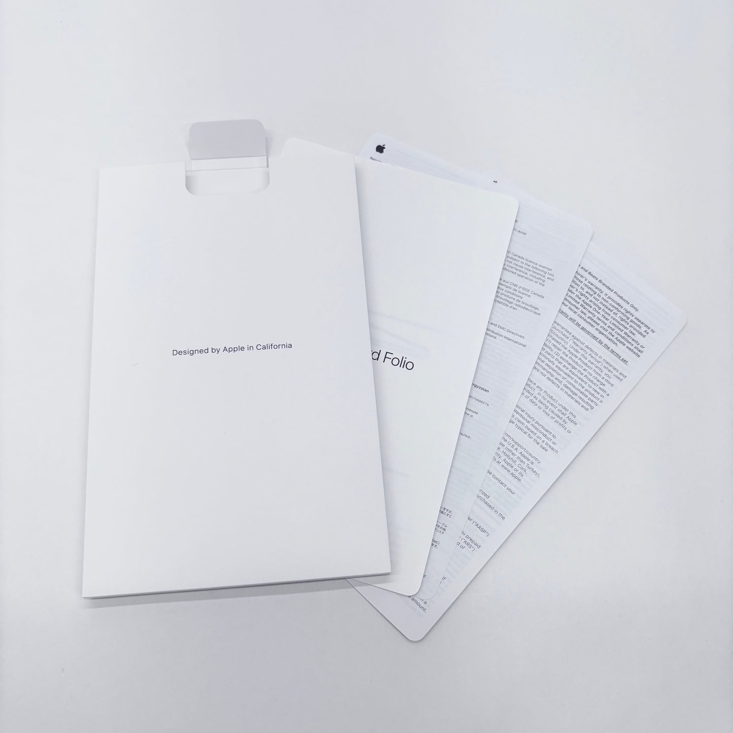 美品 Apple Smart Keyboard Folio MXNL2J/A iPadpro12.9純正キーボード 第3世代第4世代　付属品完備【C7095-80】