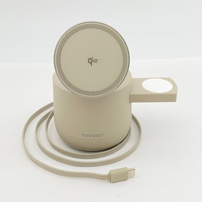 threekey 4-in-1 磁気ワイヤレス充電ステーション TK-CW303【C5996-60】