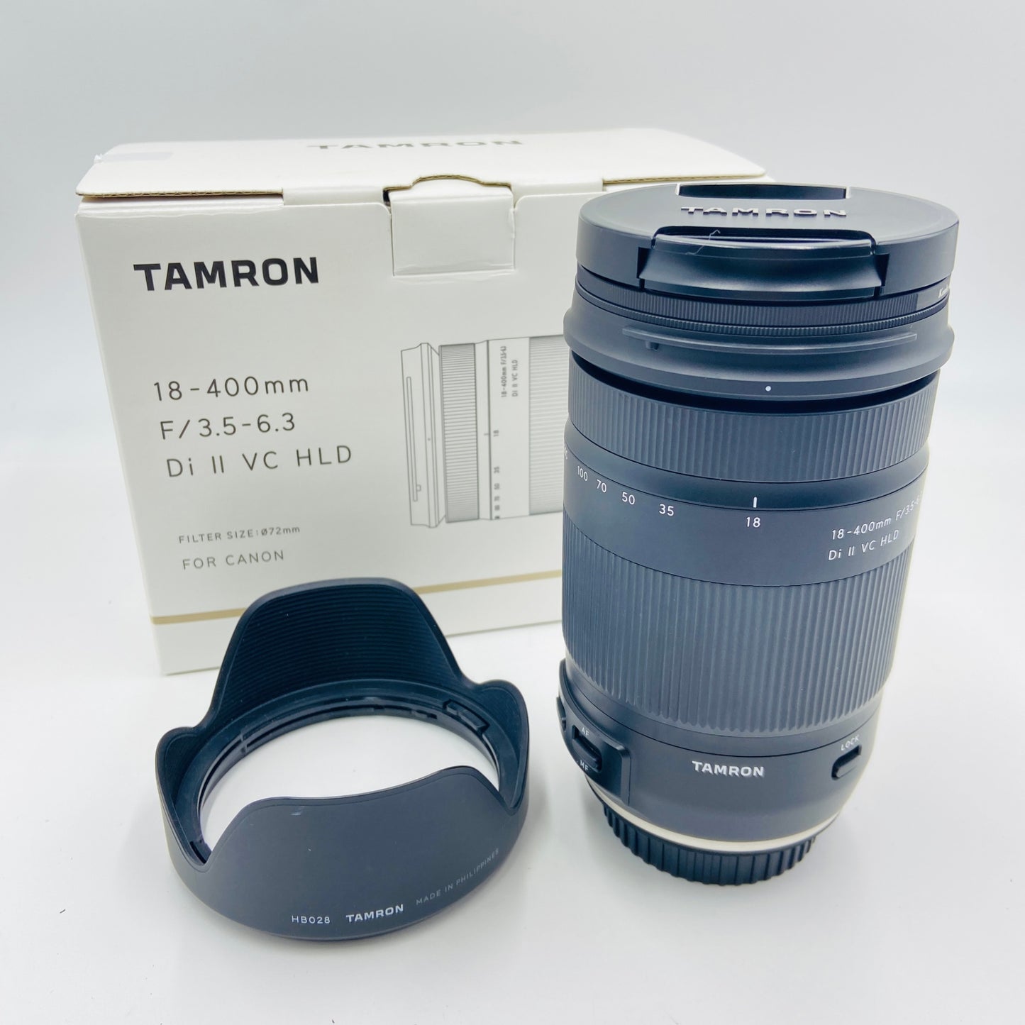 美品 TAMRON 18-400mm F3.5-6.3 Di II VC HLD for Canon	【C4434-80】