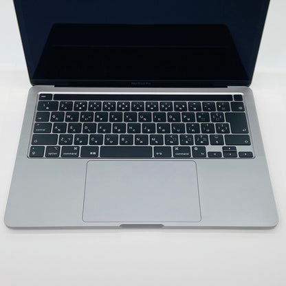 MacBook Pro 2022 13インチ M2 8コアCPU 10コアGPU 8GB 256GB スペースグレー バッテリー最大容量98%【C4914-80】