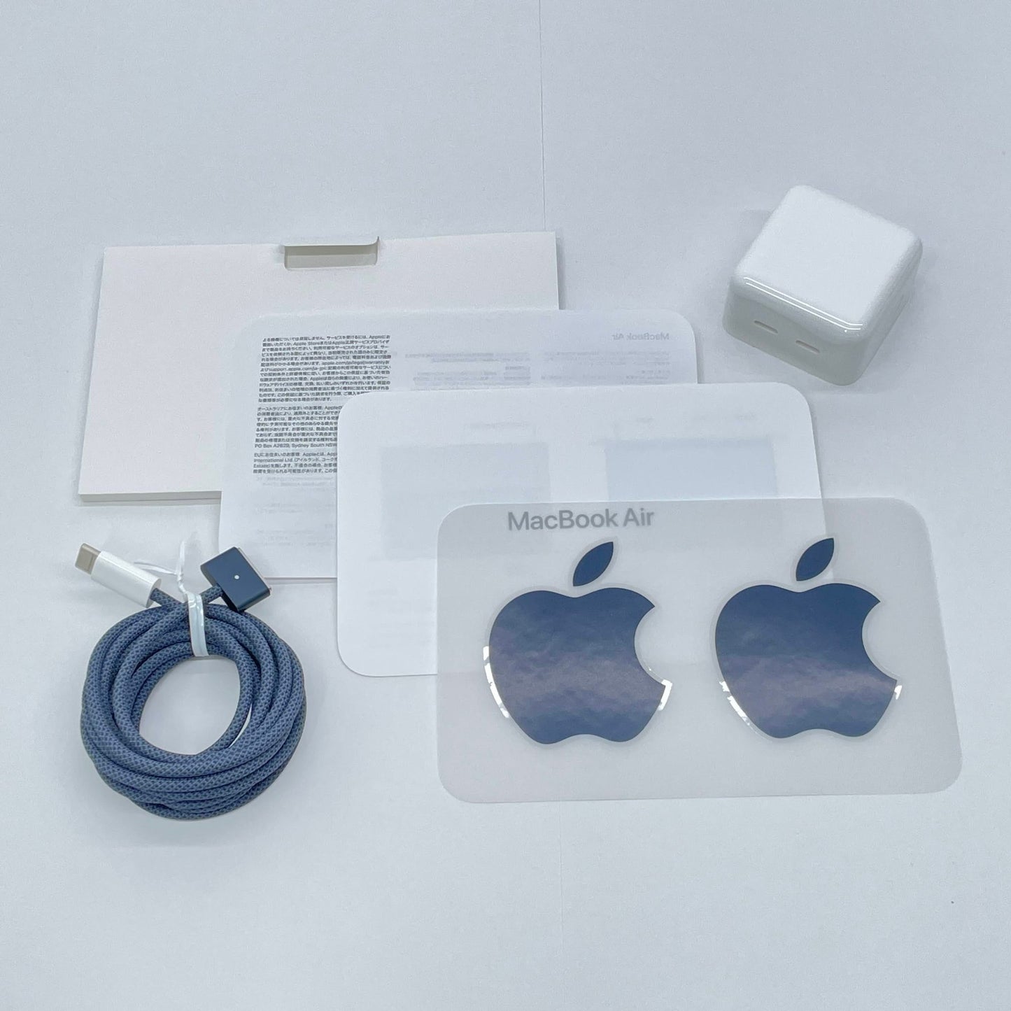 美品 Apple MacBook air 13インチ M3 16GB SSD 512GB ミッドナイトMXCV3J/A バッテリー最大容量100% 付属品完備【C6432-80】