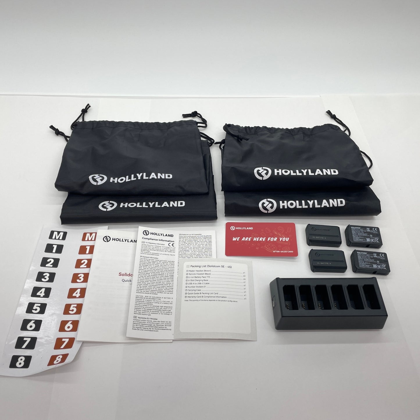 Hollyland Solidcom SE 4S ワイヤレスインカムヘッドセット【C4363-80】