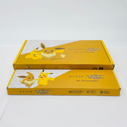 未使用 Razer Blackwidow V3　ポケモンイーブイver　パームレスト付き【C4828-100】