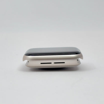 美品 Apple Watch SE 第2世代 40mm GPS スターライトアルミニウム  MXEF3J/A バッテリー最大容量90% 【C8239-C】
