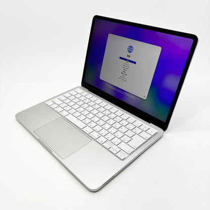 美品 新品同様 Apple MacBook Neo 13インチ Apple A18 Proチップ 6コア 8GB SSD 256GB シルバー MHFA4J/A バッテリー最大容量100%【C8700-80】