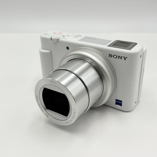 美品 SONY ソニー ZV-1 コンパクトデジタルカメラ ホワイト【C5522-60】