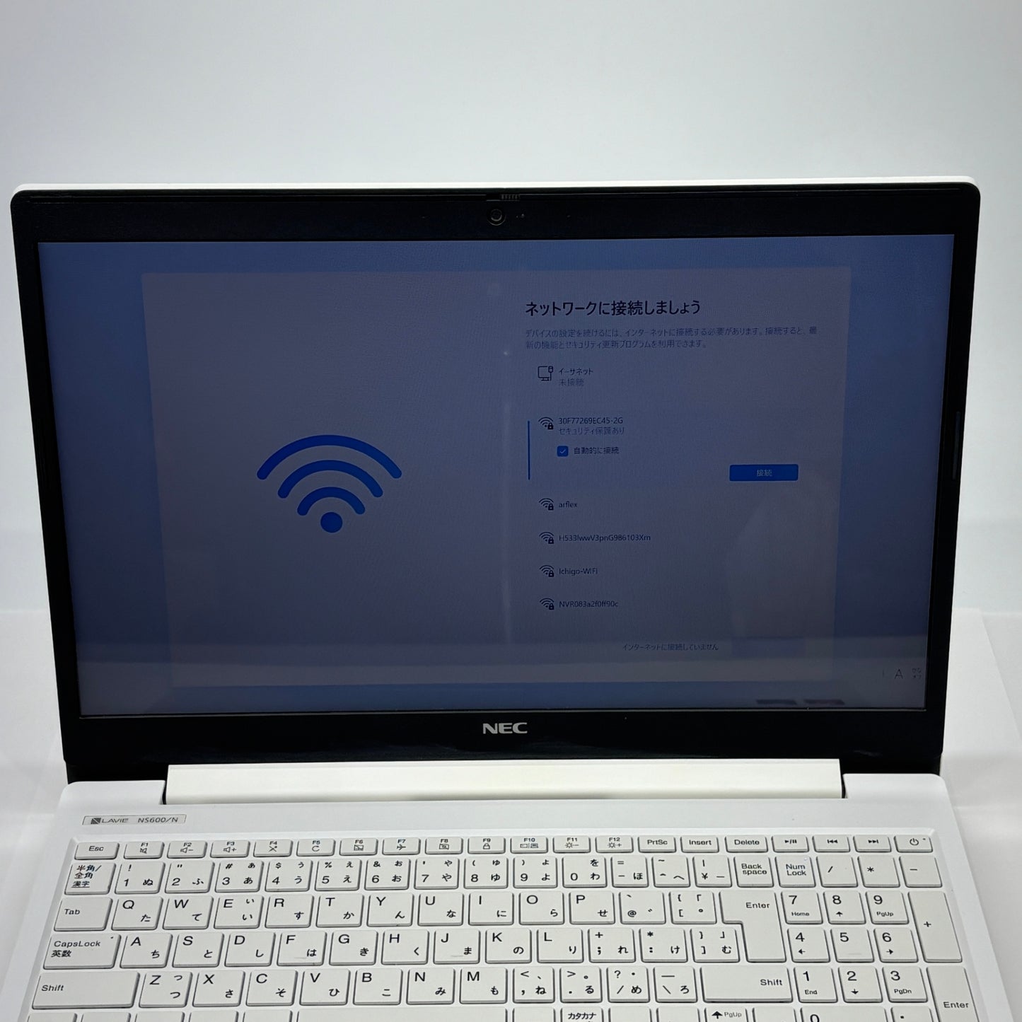 NEC LAVIE PC-NS600NAW-E3 Ryzen7 3700U 8GB SSD 256GB Windows11Home バッテリー最大容量77%【C5702-80】