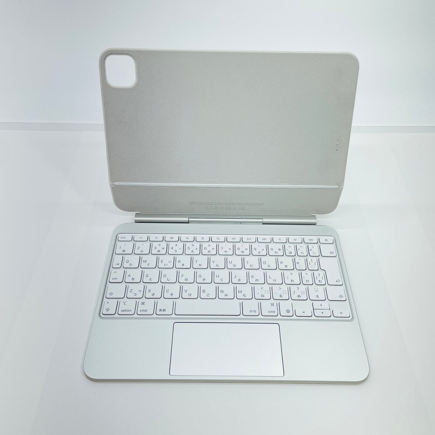 Apple 11インチiPad Pro（M4）用Magic Keyboard 日本語 MWR03J/A（ホワイト）【C4654-60】