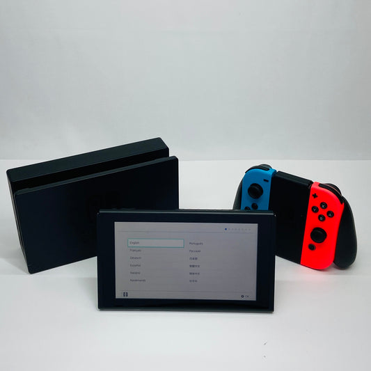 Nintendo Switch HAC-001 ネオンブルー ネオンレッド  C3875 60サイズ発送