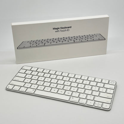美品 Apple Magic Keyboard マジックキーボード with Touch ID MK293LL/A【C8558】