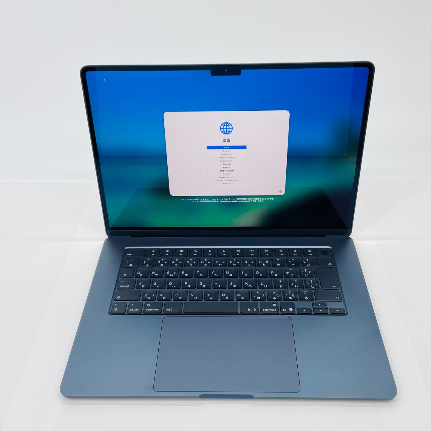 Apple MacBook Air 15インチ 2025 M4 16GB 256GB MW1L3J/A ミッドナイト バッテリー最大容量100%　【C5046-80】