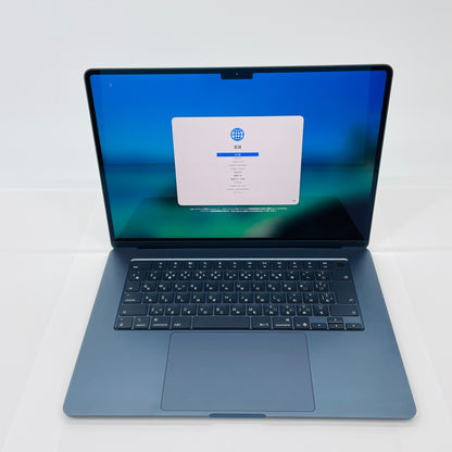 Apple MacBook Air 15インチ 2025 M4 16GB 256GB MW1L3J/A ミッドナイト バッテリー最大容量100%　【C5046-80】