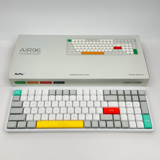 美品 NuPhy AIR96 ワイヤレスメカニカルキーボード【C5986-80】