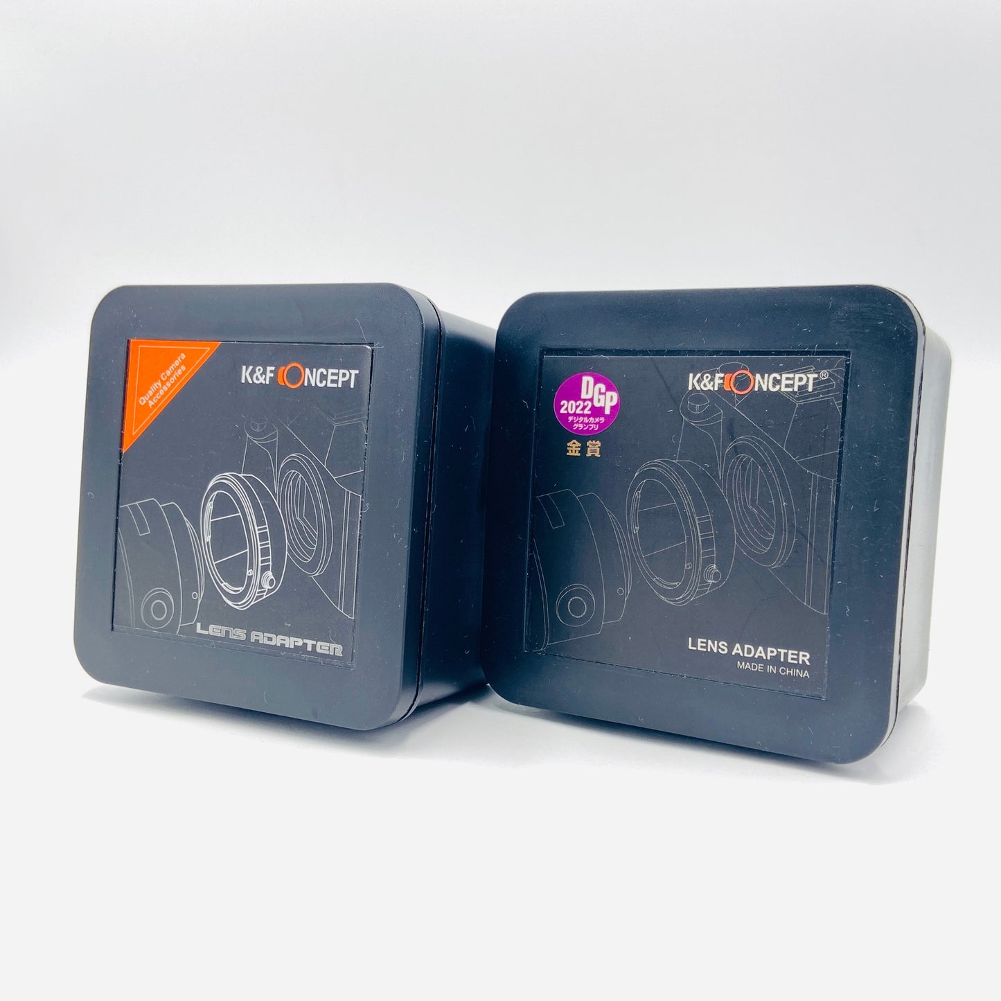 K&F CONCEPT  マウントアダプター3つ C/Y-NEX C/Y-FX NIK(G)-FX【C4313-C】