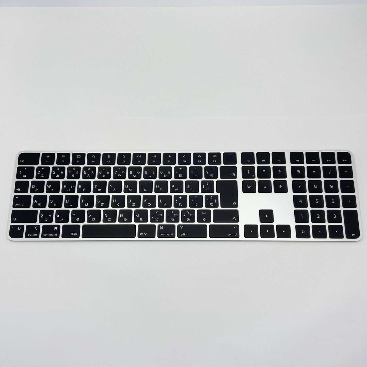 開封済み未使用 美品 Apple Magic Keyboard（テンキー付き）日本語（JIS）ブラックキー MMMR3J/A【C6168-80】