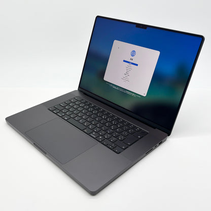 新品同様 美品 Apple MacBook Pro 16インチ MRW23J/A M3 Pro 36GB SSD 512GB スペースブラック 充放電回数8回 バッテリー最大容量99%【C7147-100】