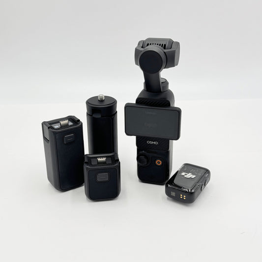美品 DJI Osmo Pocket 3 ジンバルカメラ おまけ付き【C6183-60】