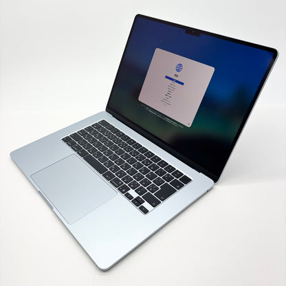Apple MacBook Air 15インチ M4(10コアCPU/10コアGPU) 16GB 256GB スカイブルー MC7A4J/A バッテリー最大容量100% 【C7873-80】