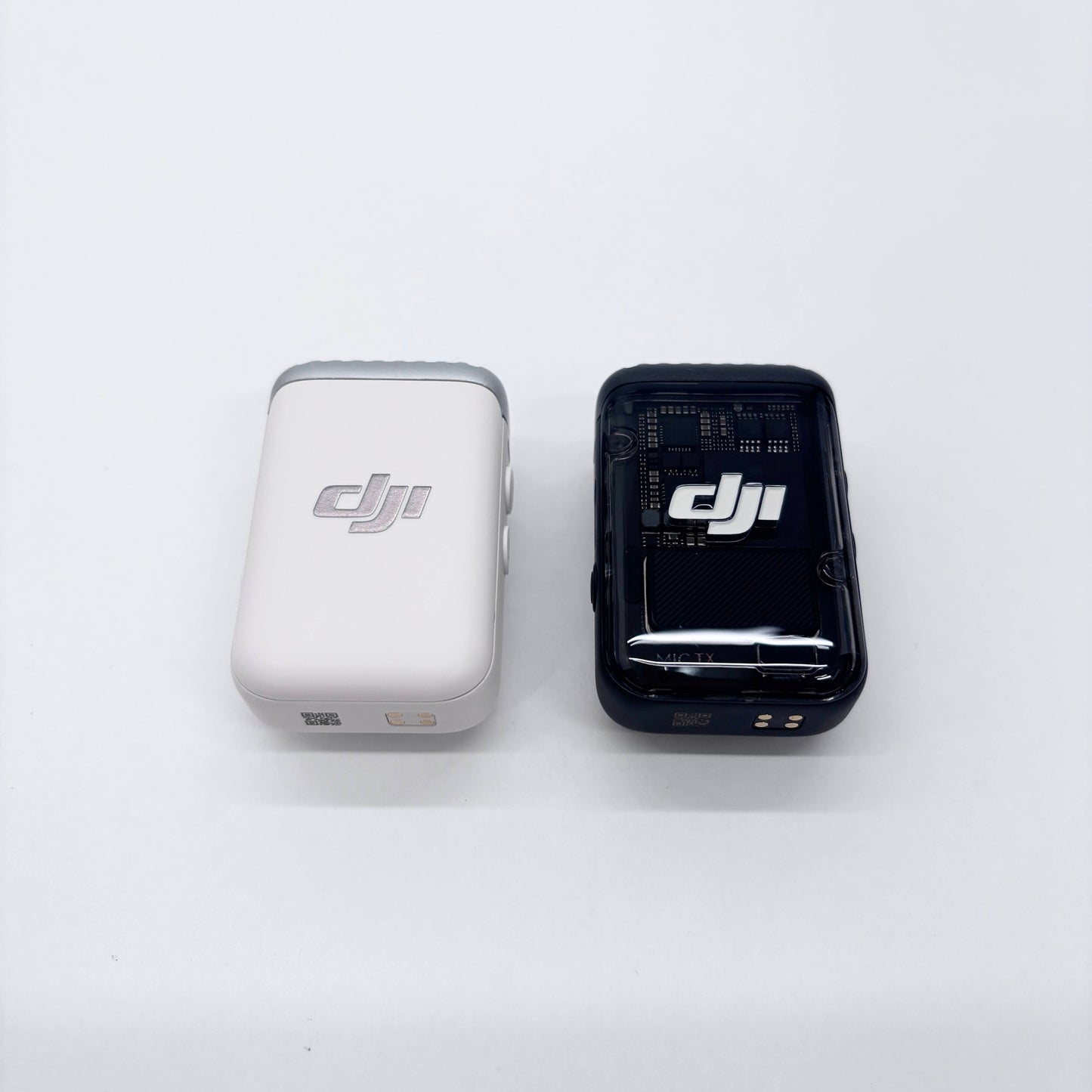 DJI Mic 2 1TX + 1RX + 単体トランスミッター パールホワイト CHARGING CASE 付属品あり【C8123-60】