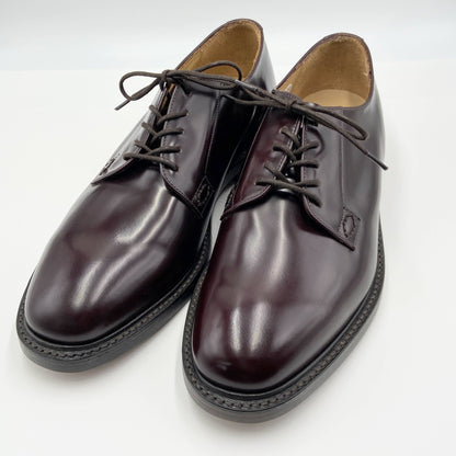 未使用 Loake SHOEMAKERS ローク 英国製 ポリッシュドレザー プレーントゥ ビジネスシューズ　【C5810-80】