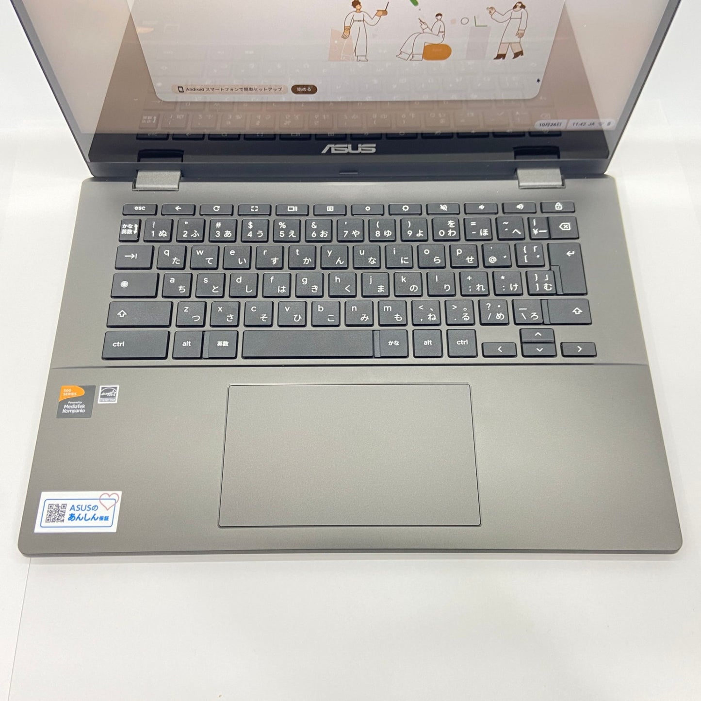 美品 Chromebook ASUS Chromebook CM14 Flip CM1402FM2A-EC0046 Chrome OS 【C5185-80】