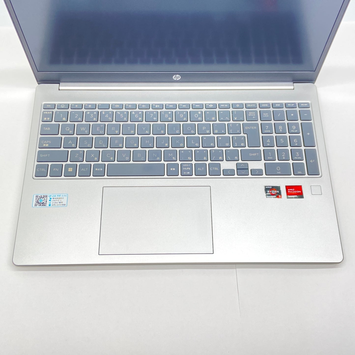 美品 HP Laptop 15 Ryzen5 7530U 16GB 512GB Windows11Home 15-fc0003AU バッテリー最大容量100%【C7080-100】