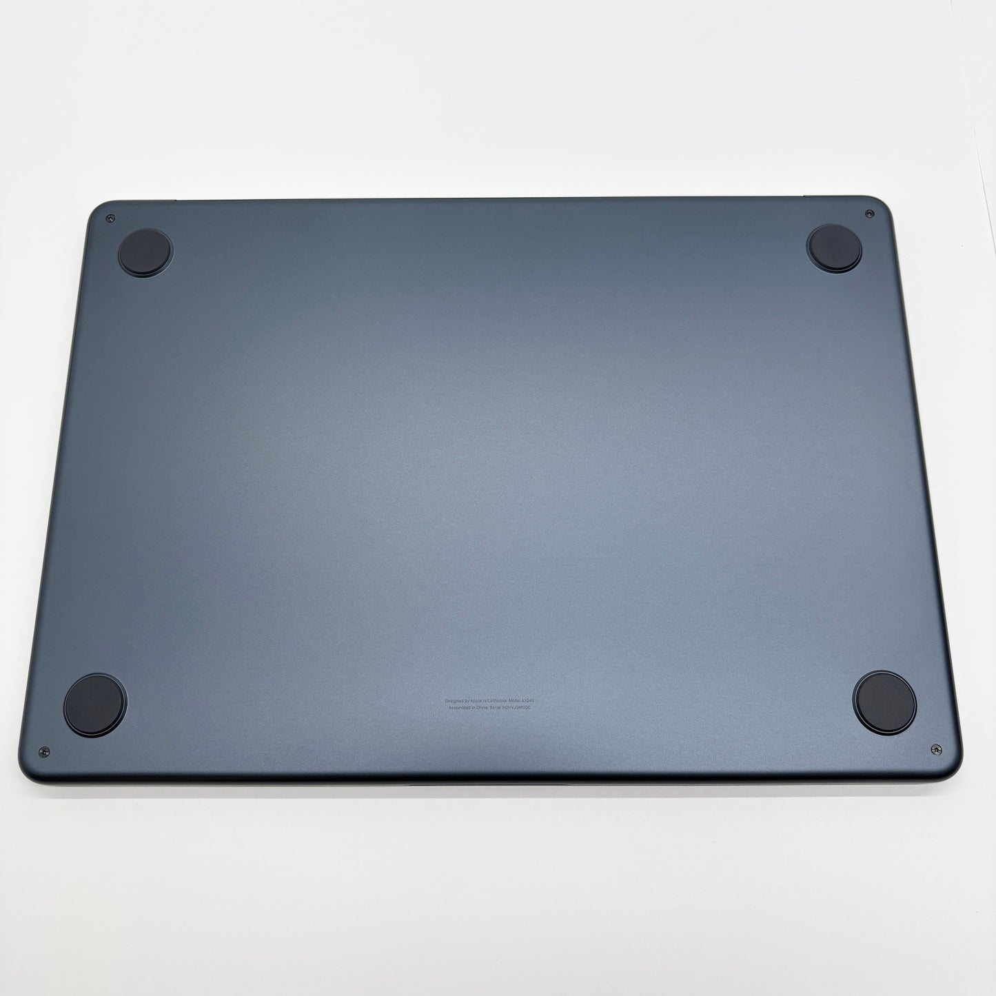 美品 MacBook Air 13インチ Early 2025 Apple M4 10コア 16GB SSD 512GB ミッドナイト MW133J/A  充放電回数4回 バッテリー最大容量100%【C7796-80】