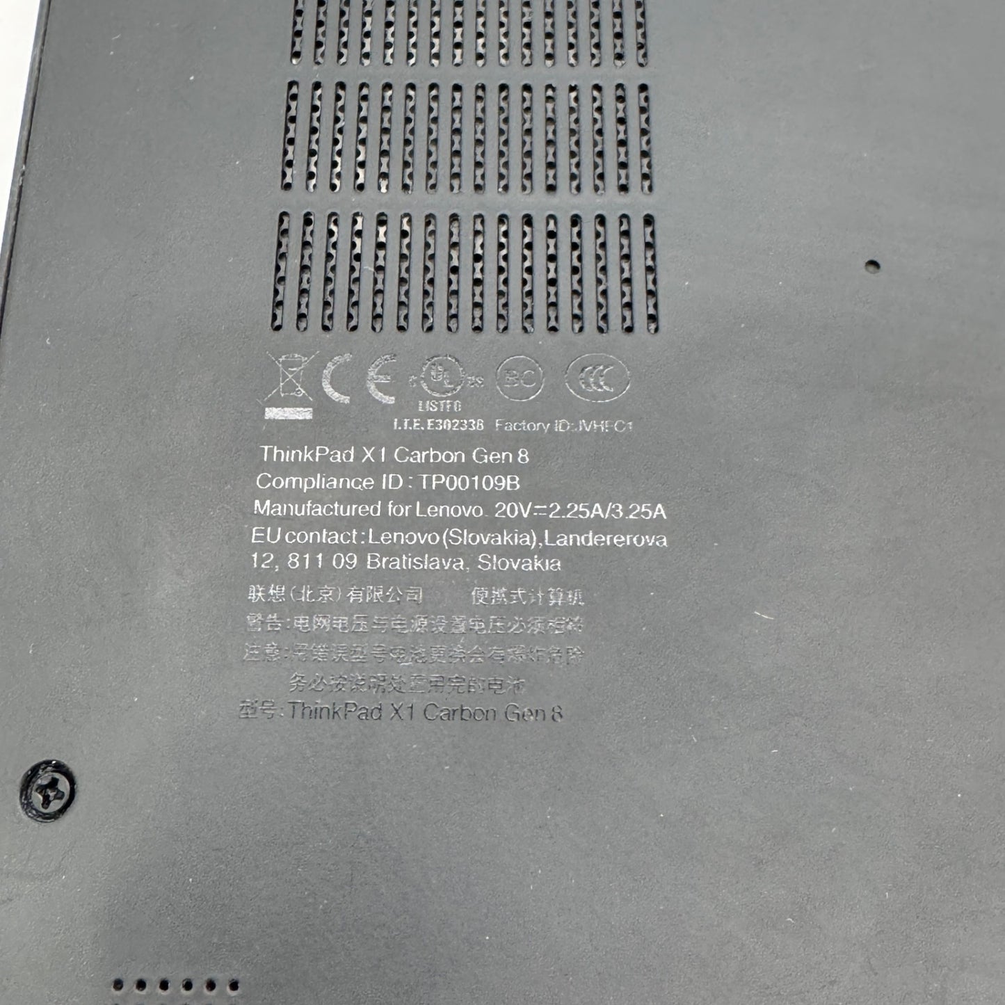 Lenovo ThinkPad X1 Carbon Gen 8 i7 10610U 16GB SSD512GB LTE対応 WIndows11Pro バッテリー最大容量79%【C7983-80】