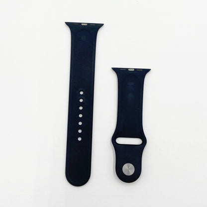 Apple Watch SE 第2世代 GPSモデル 44mm ミッドナイトアルミニウムケース ミッドナイトスポーツバンド MNK03J/A バッテリー最大容量100%【C6282-C】