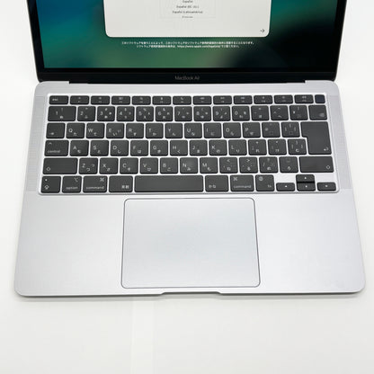 美品 Apple MacBookAir 2020 M1 16GB 256GB スペースグレイ バッテリー最大容量86% 【C8321-80】