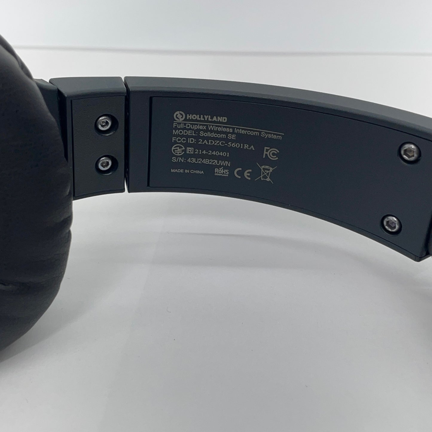 Hollyland Solidcom SE 4S ワイヤレスインカムヘッドセット【C4363-80】