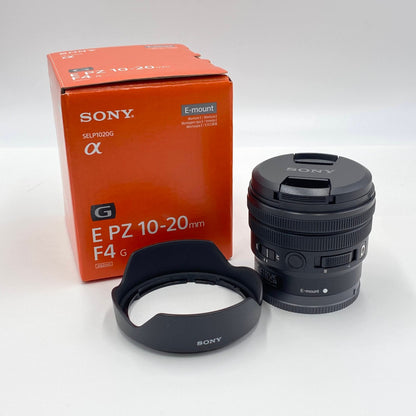 美品 ソニー SONY E PZ 10-20mm F4 G SELP1020G 【C5958-60】