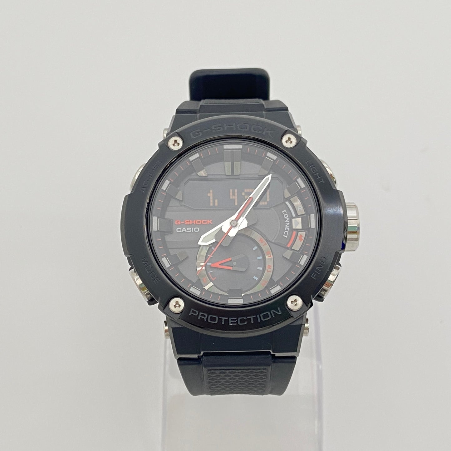 CASIO G-SHOCK GST-B200B スマホリンク ブラック タフソーラー  G-STEEL 【C6578-60】