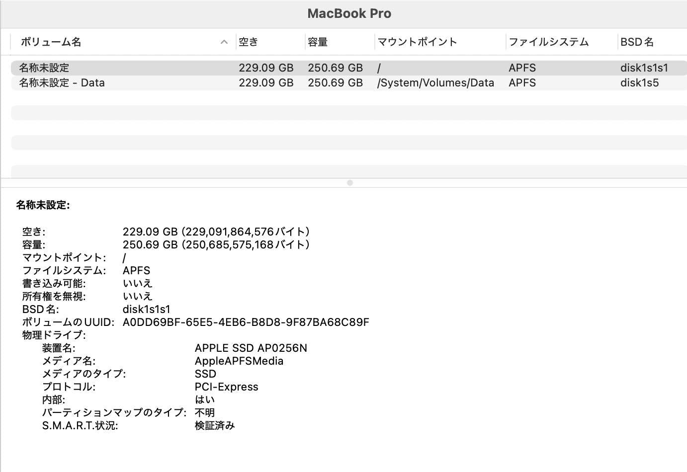 Apple MacBook Pro 2020 13インチ i5 16GB 256GB 付属品完備【C4000-80】