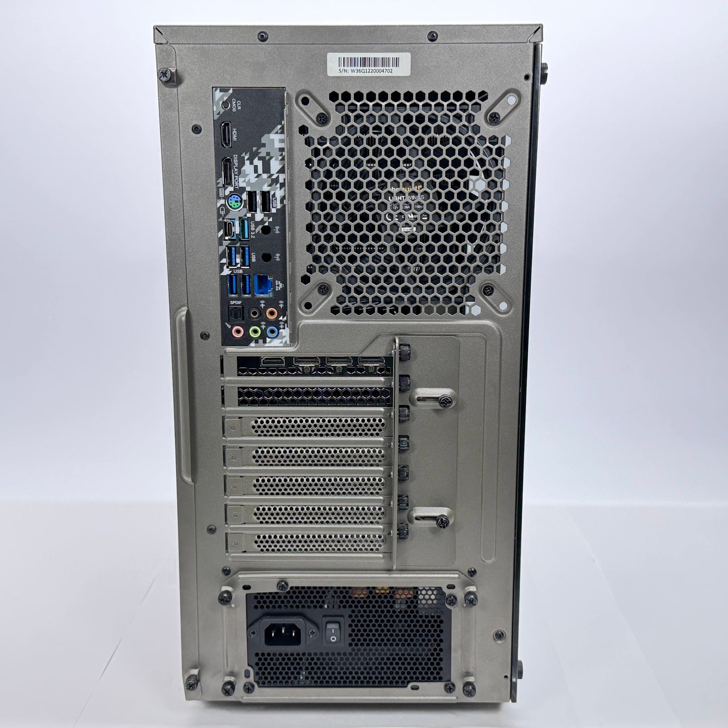 be quiet!自作静音ゲーミングPC Ryzen 7 5700X DDR4 32GB SSD2TB RTX 4060Ti Windows11 Pro【C3921-160】