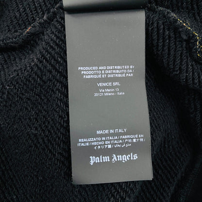 palm Angels フード付きパーカー 炎デザイン　【C2601-】
