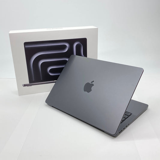美品 Apple MacBook Pro 14インチ 2024 M4 Pro 14C 20CGPU 24GB SSD 1TB  Nano-texture スペースブラック バッテリー最大容量100%【C5311-80】