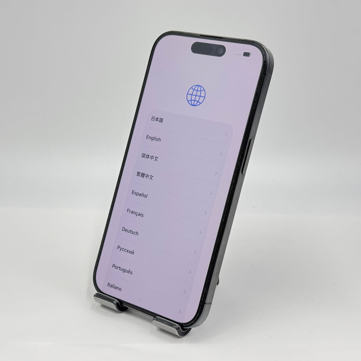 美品 物理デュアルSIM iPhone15 Pro A3104 MTQ83CH/A 256GB ブラックチタニウム 中国版 SIMフリー シャッター音なし【C50-C】