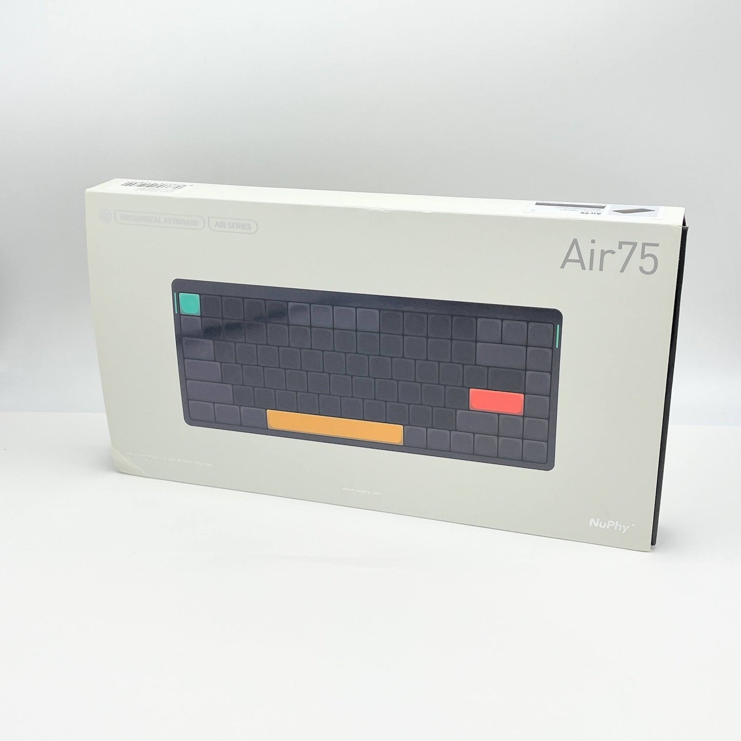 Nuphy Air75 V2 ワイヤレスメカニカルキーボード Wisteria 2.0 英語配列 元箱・付属品あり【C7329-80】